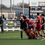 Derby duel - Colchester Rugby Club take on Westcliff in their latest Regional 1 South East match