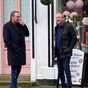 Spotted - actors John Simm and Philip Glenister