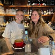 Owner Maddy (right) is proud of her team of baristas like Jess Williams (left) who are ‘friendly and accommodating’.
