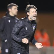 Selection hope - Danny Cowley is hoping players will return to his Colchester United squad for their game against Doncaster Rovers tonight