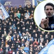 United front - Danny Cowley is urging Colchester United's fans to play their part in helping them secure their League Two status today