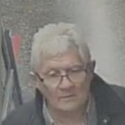 Police are looking to speak to this man as part of an investigation into thefts in Frinton