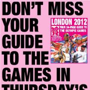Don't miss your Olympic supplement in tomorrow's Gazette