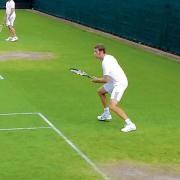 Debut to remember - Leon Jennings enjoyed his experience at the British Veterans' Grass Court Championships.