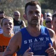 Super Shawn running 7 marathons in a week