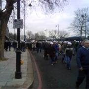 Pictures taken by Essex officers attending today's protest march in London. Submitted to i-witness@nqe.com