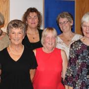 Ace effort - Wivenhoe Tennis Club's ladies' team, left to right: Lesley Connelly, Margaret Mitchell, Ginny Scott, Val Coy, Chris Pettman and Caroline Spencer. Missing from photo: Chris Jones (team captain), Claire Smee, Jeanette Shea