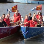 Rowers prepare for fundraising river race