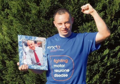 Stewart Linehan, 33, of Chaucer Crescent, Braintree, is running for the Motor Neurone Disease Association in memory of his late father John. Sponsor him at justgiving.com/stewart-linehan