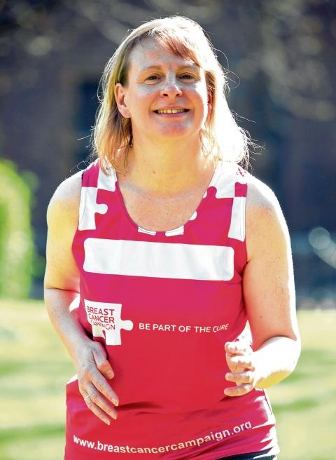 Louise Jones, from Thorpe-le-Soken, is running for the Breast Cancer Campaign. Sponsor her at  justgiving.com/louise-jones15