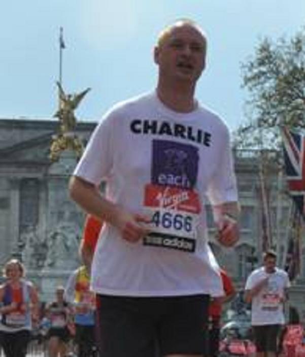 Charlie Stacey, 46, from St Osyth, is running for the Christie hospital.
Sponsor him at virginmoneygiving.com/CharlieStacey.