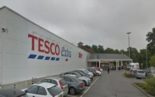 Tesco Extra, in Highwoods, is set to undergo a huge refurbishment both inside and outside the store.