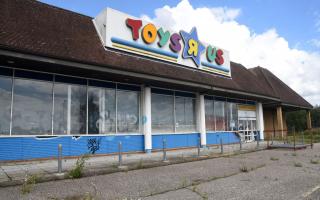 Closed - The former Toys R Us store in Ipswich which has been closed since 2018.