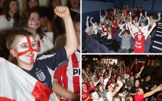 Come on England - can you spot yourself in these pictures