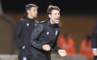 Going the distance - Colchester United head coach Danny Cowley
