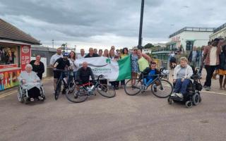 Heart warming - Last year's Harlow to Clacton charity bike ride