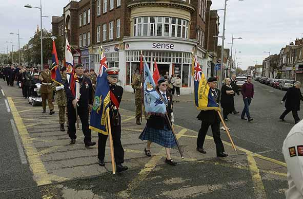 Clacton Remembrance Parade and Service