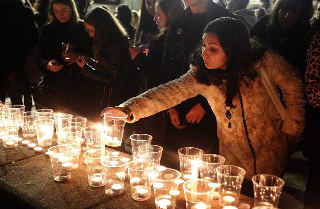 University Candles for Paris