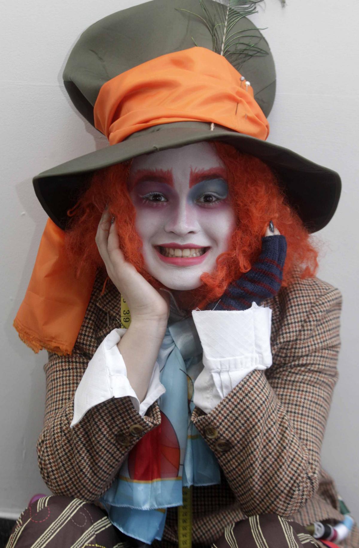 Janna Pearson as the Mad Hatter