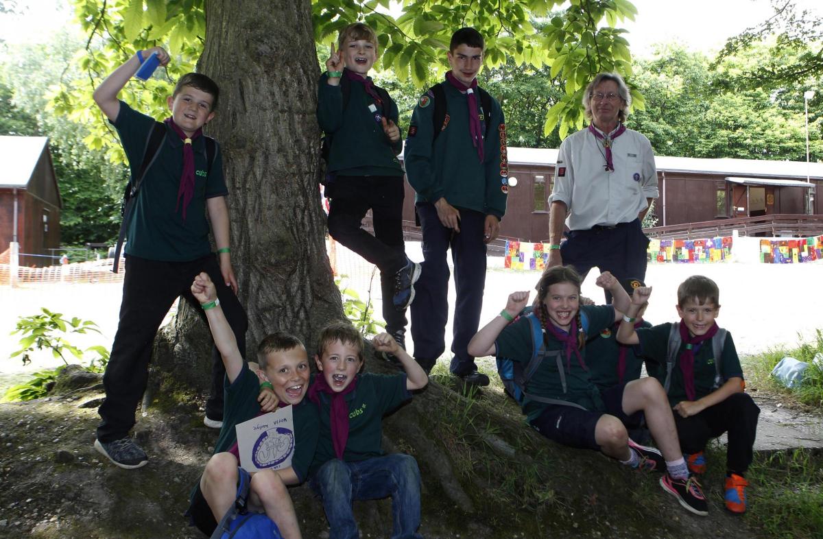 Around 400 cubs from groups within the Colchester area including Colchester North, Colchester Estuary, Tendring, and Halstead and Colne Valley attended Thorrington Scout Camp to meet neighbouring groups and take part in activities on June 12