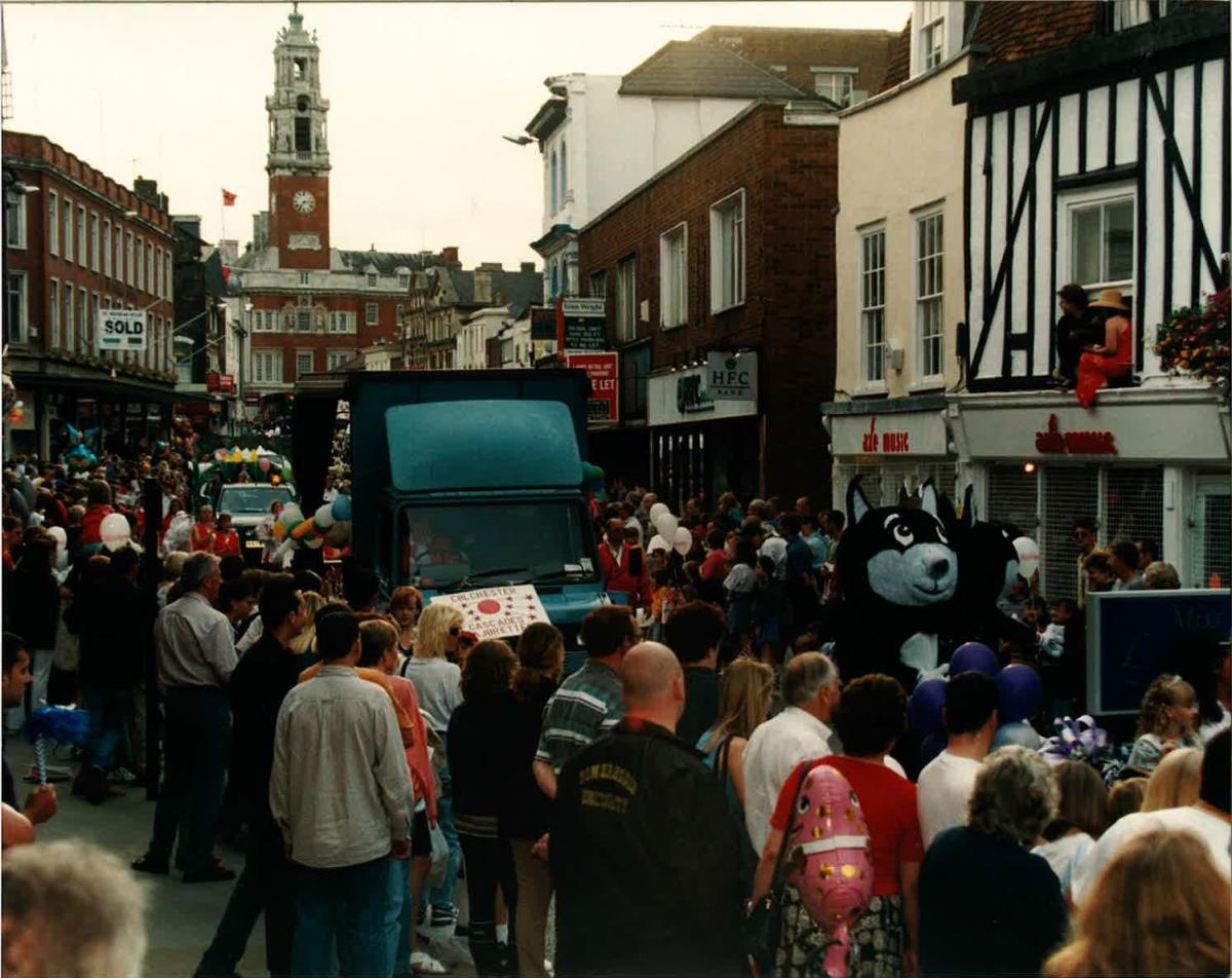 Colchester Carnival in 1998