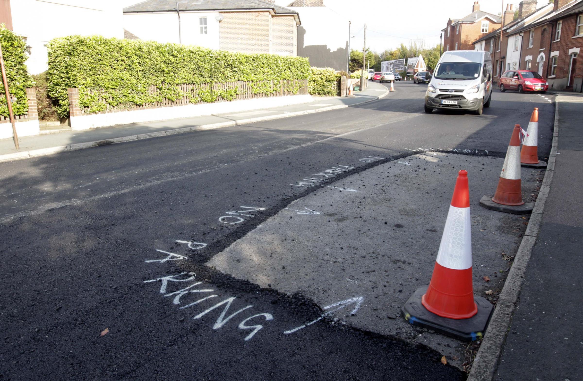 'Who will be first to dig up newly resurfaced road?' Your Gazette Letters