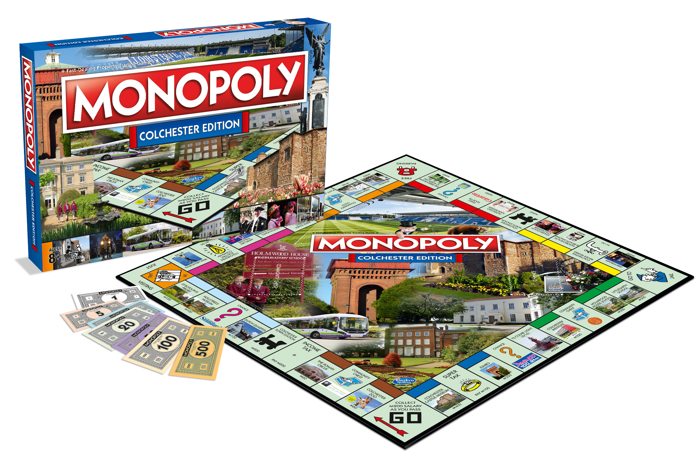 Colchester Monopoly is here...But there's no room for Firstsite, town hall or Essex Uni