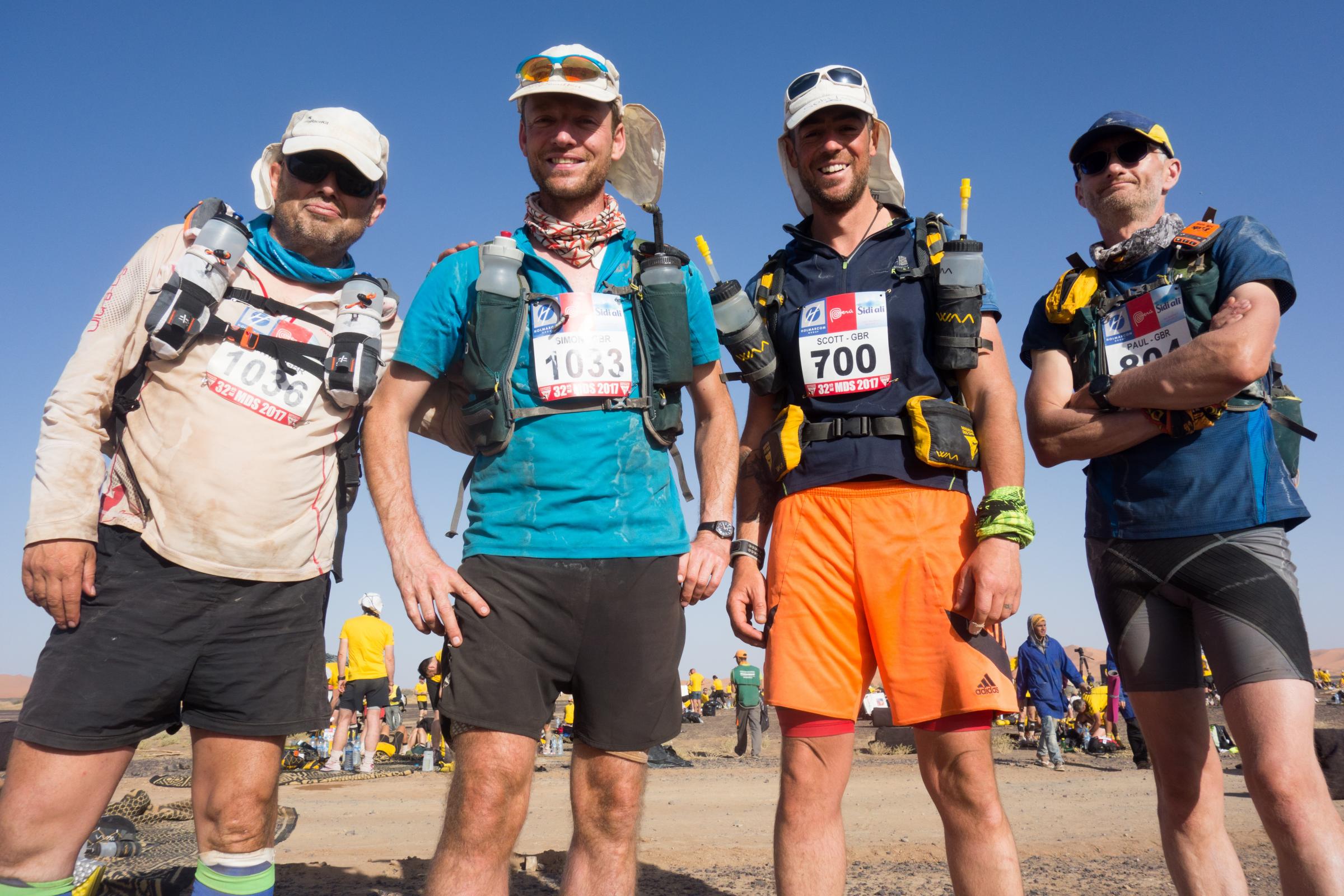 Hardy fundraiser treks 156 miles through the blistering Sahara desert
