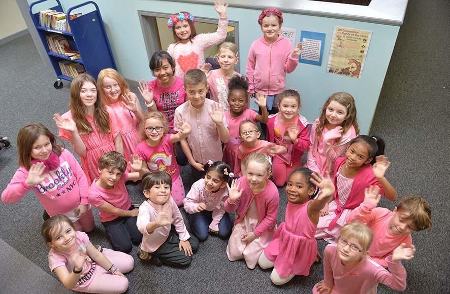 St Johns Green Pink Day