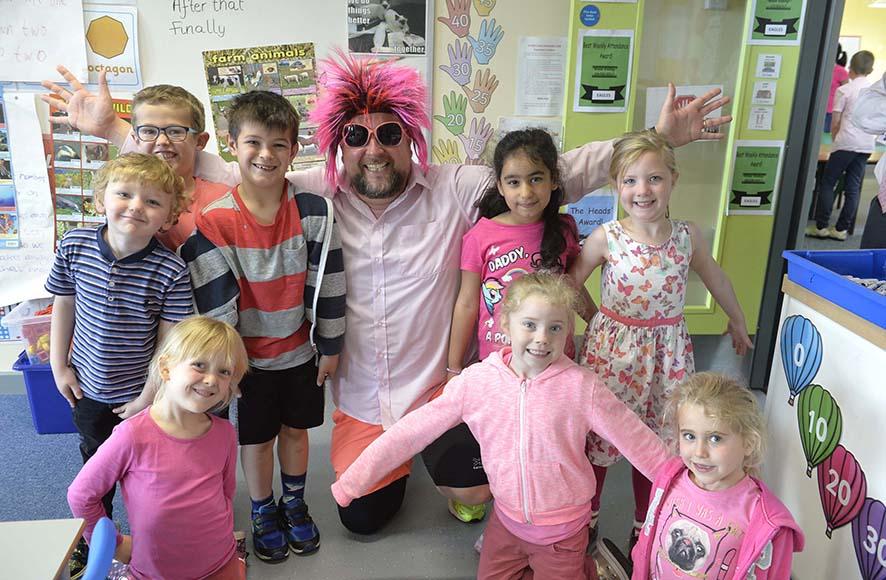 St Johns Green Pink Day