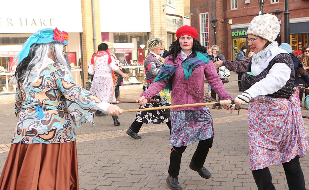 Molly Dancers in Colchester
