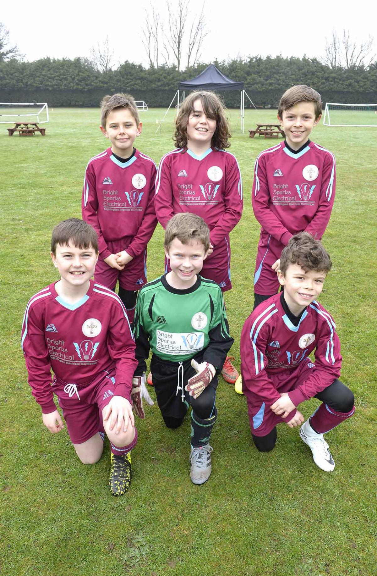 Primary school's 5 a side football tournament  at Ardleigh