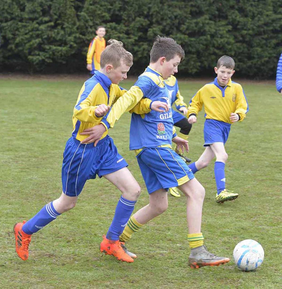 Primary school's 5 a side football tournament  at Ardleigh