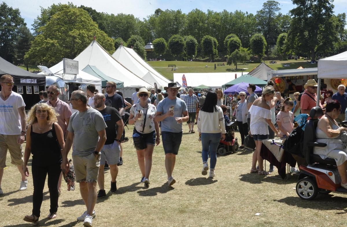 Food and Drink Festival, Castle Park, Colchester