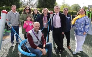 Smiles - the grand reopening of the newly revamped Gurdon Road Play Area