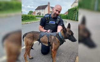 Saved - Runaway Rowan, was saved by two Essex Police officers in Stanway