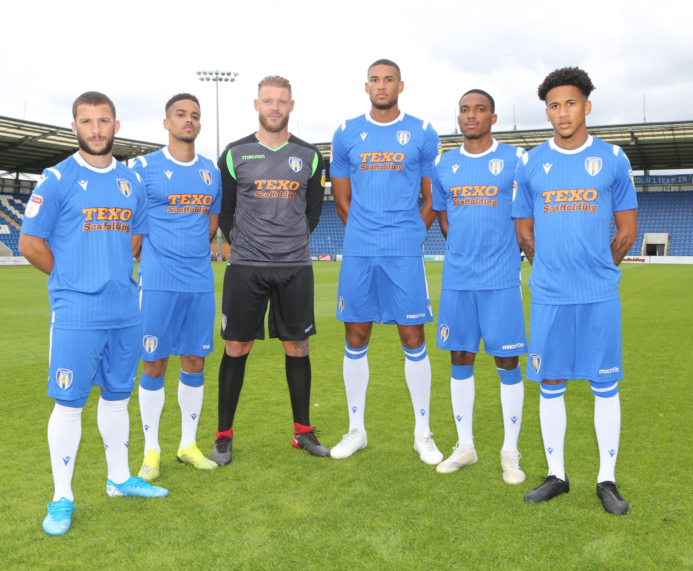 Colchester United have unveiled their 