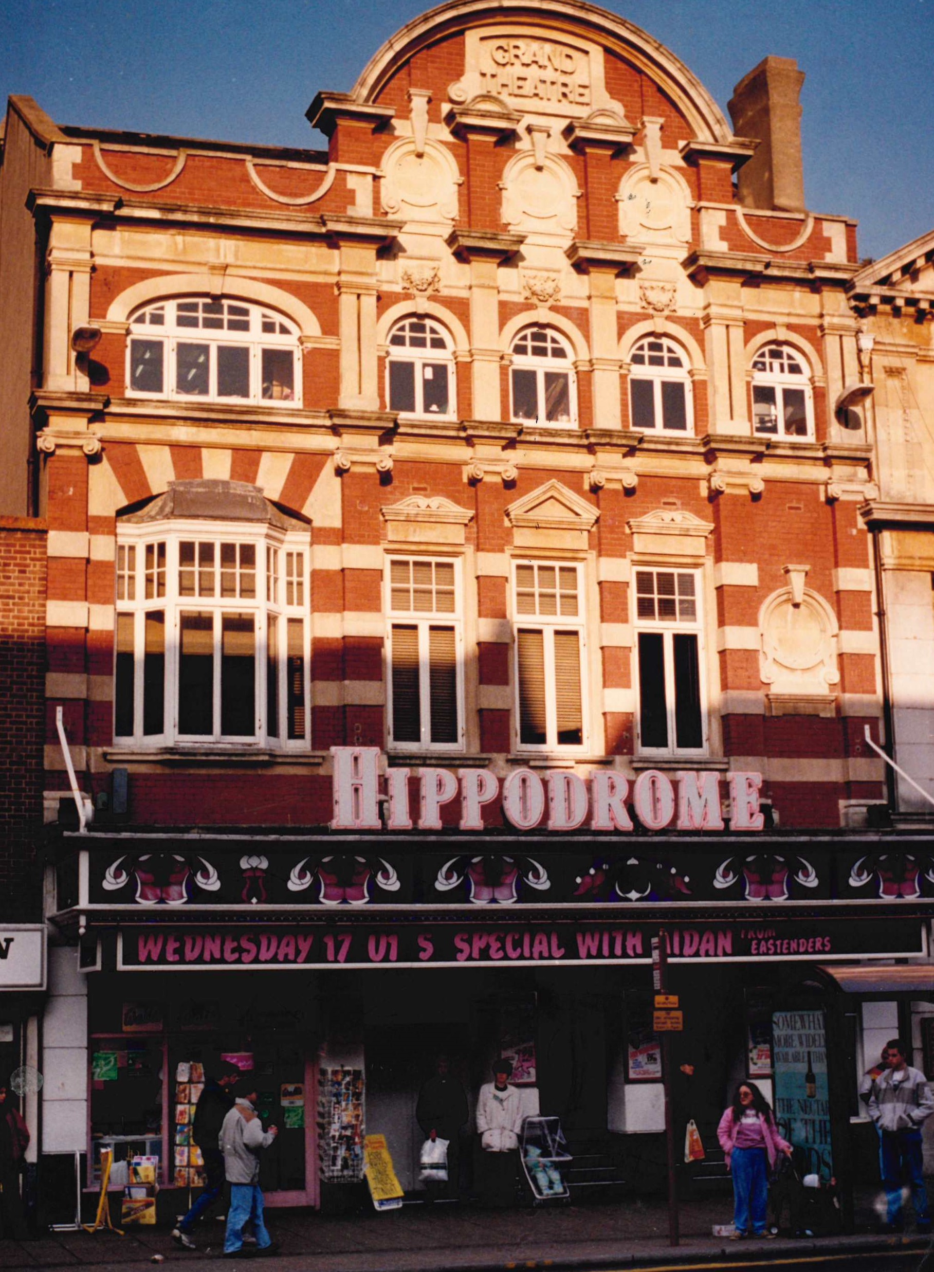 SUnshine - the Hippodrome in 1993.