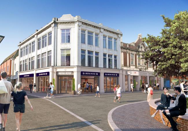 CGI - how St Nicholas Square in Colchester will look if plans go ahead