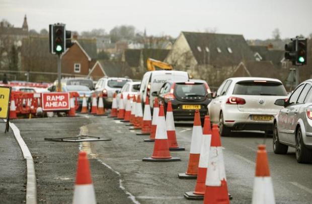 Gazette: Some residents feel the levels of traffic prevent commuters from driving at 30mph 