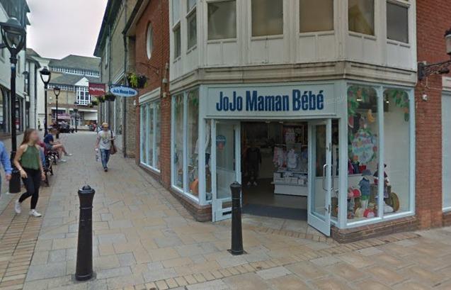 JoJo Maman Bébé has closed its store in Colchester