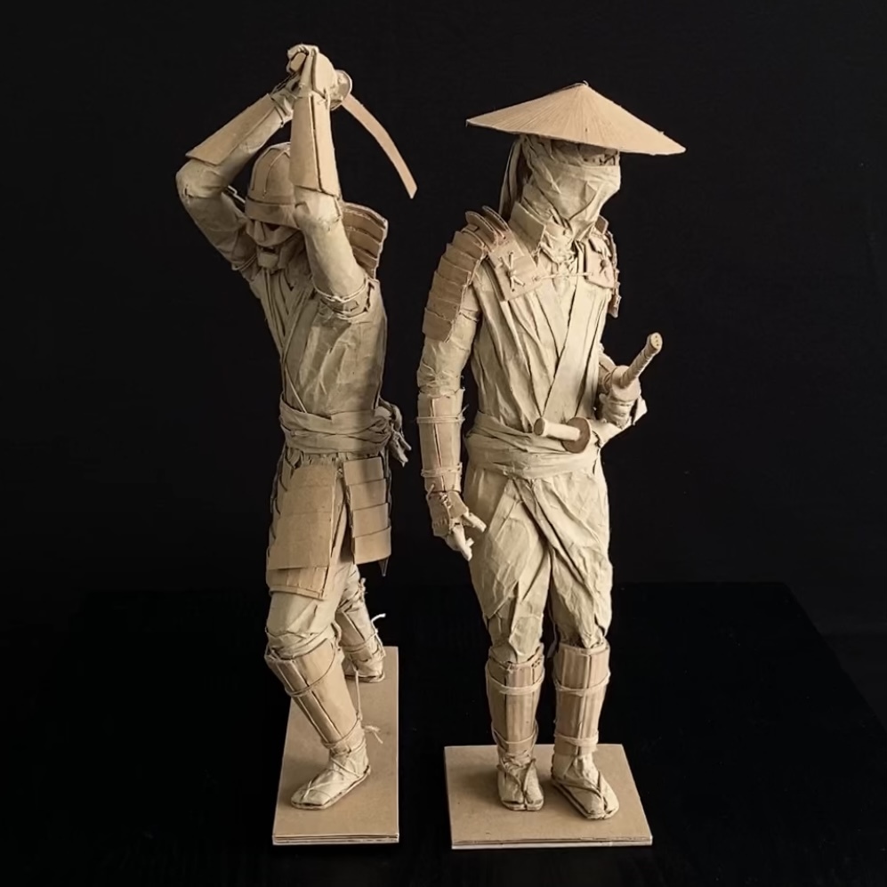 Samurai - Leos outstanding sculpture which has gained many admirers