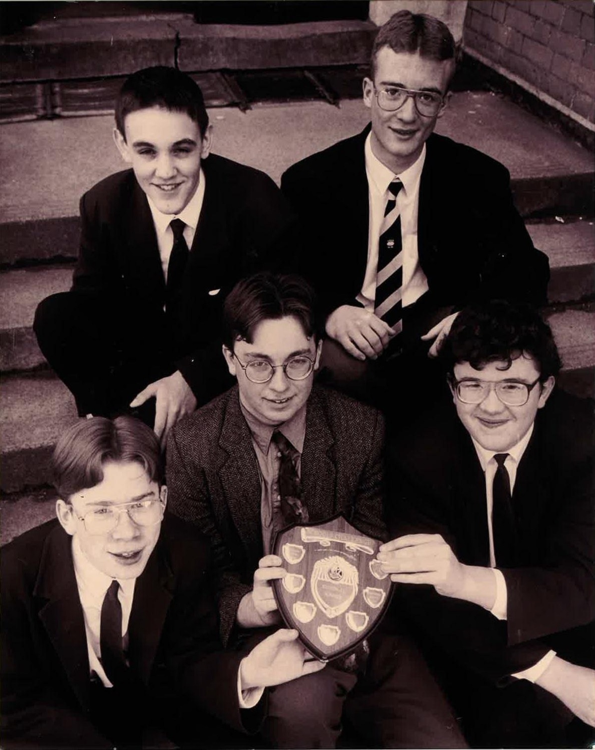 Finalists in the School Challenge Quiz - February 1995