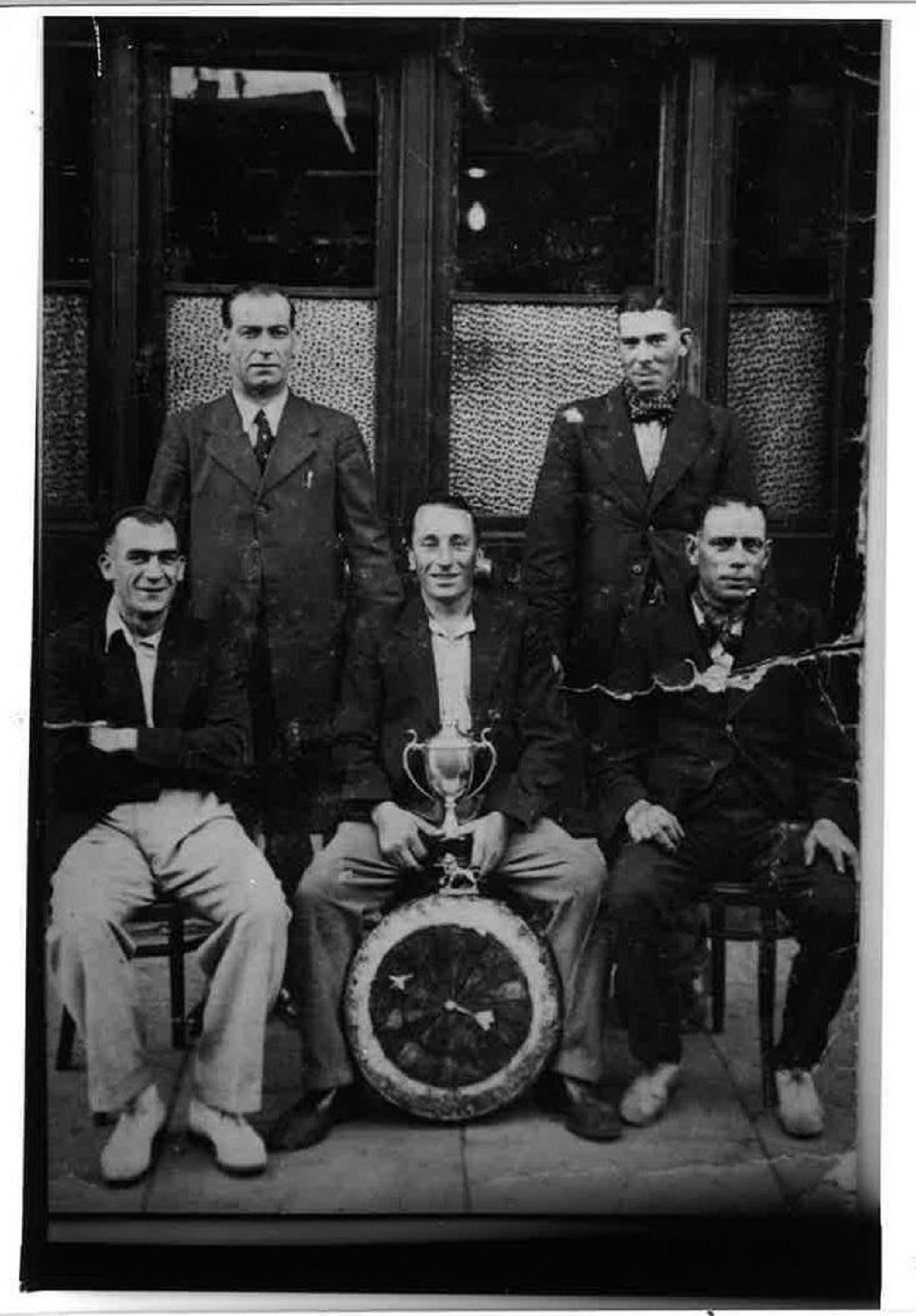 Cup kings - we know little about this picture, apart from the fact it was taken in 1936. Can you shed any light?