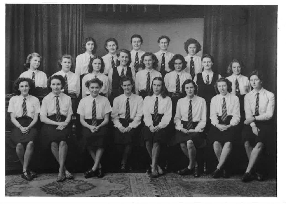 Looking resplendent - we know this picture was taken in 1948. Can you identify which school the youngsters attended?