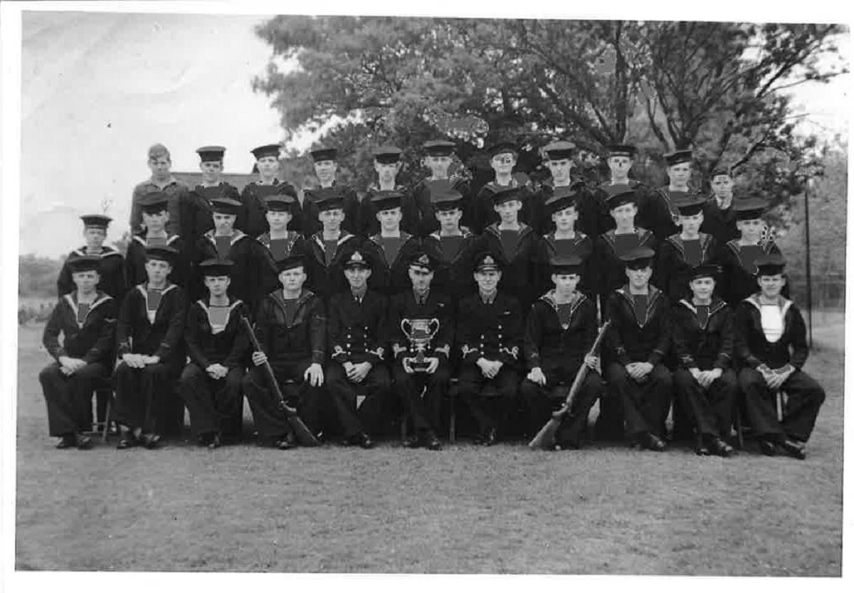 Looking smart - this picture shows Colchester sea cadets in the 1940s