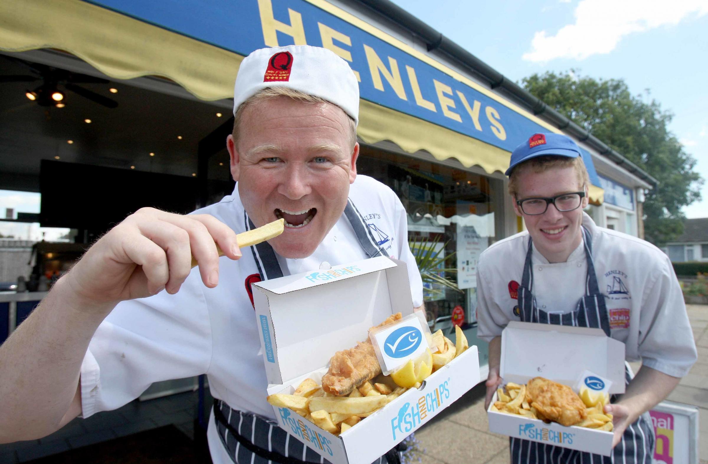Henleys Fish and Chip shop 