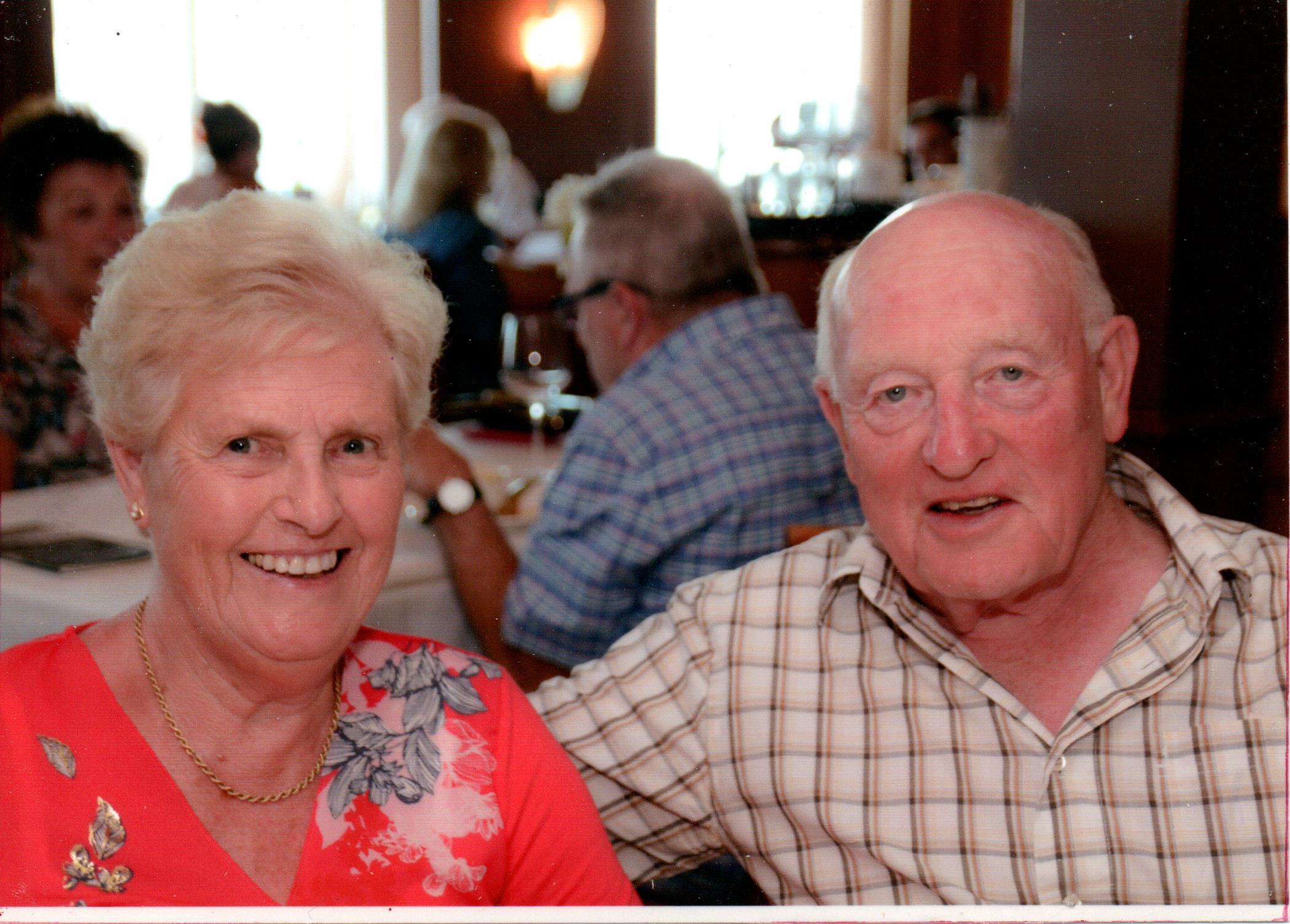 Diamond anniversary - Maureen and Brian Squirrell are celebrating 60 years of wedded bliss today