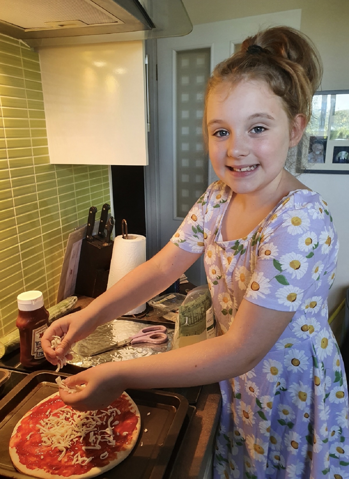 Pizza the action - Poppy cooks up something special