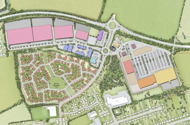 Plans for new retail park and 259 homes off A120 set for approval 